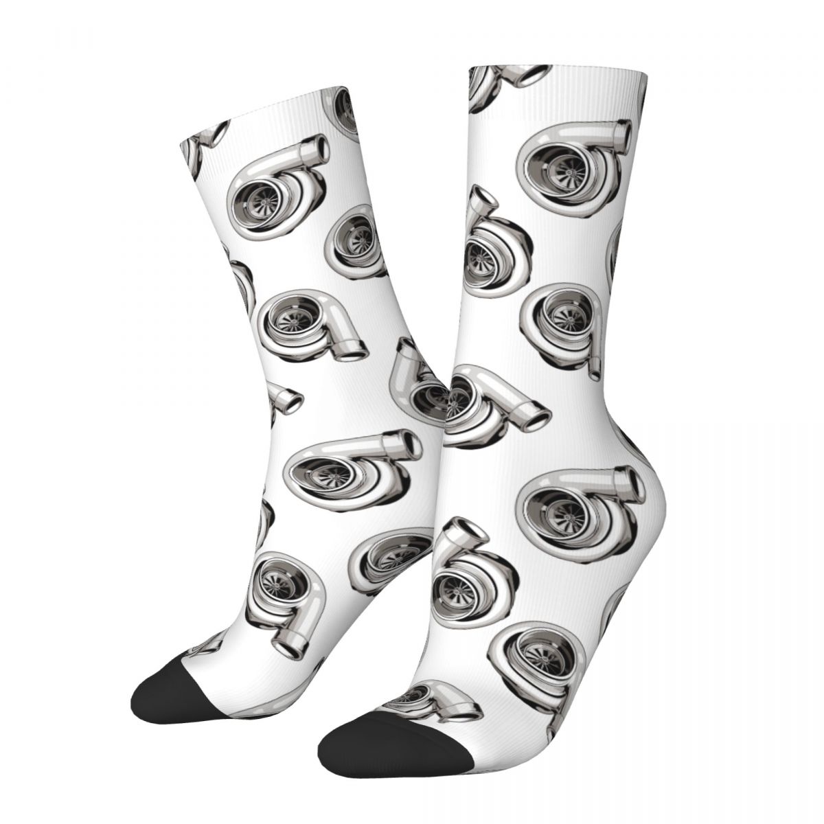 All Season Socks JDM Race Car Turbo Merchandise for Men Cozy Printing Socks All Season Birthday Present