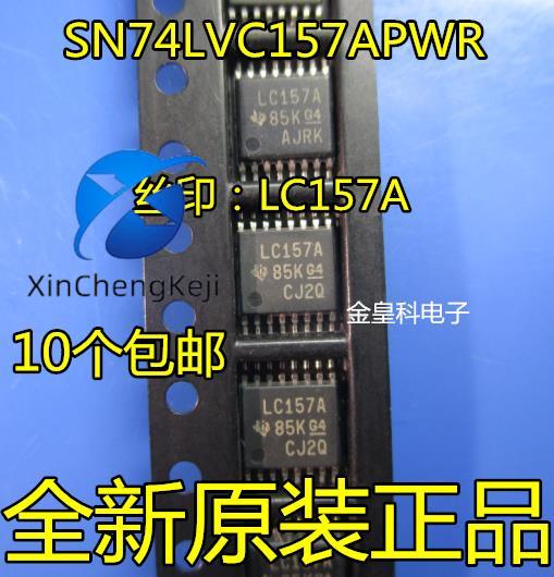 20pcs original new SN74LVC157APWR LC157A TSSOP16 encoder decoder