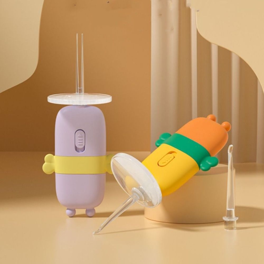 Cartoon Kids Light Spoon Flashlight Earpick Luminous Ear Curette Baby Ear Cleaner Earwax Removal Tool