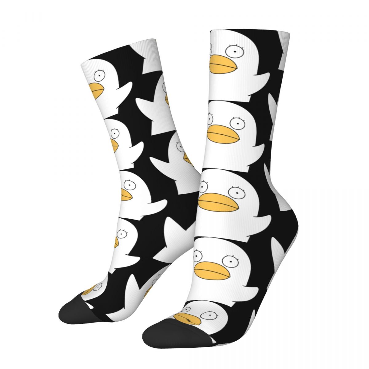 Funny Happy Men's compression Socks Elizabeth Vintage Harajuku Gintama Adventure Anime Street Style Casual Crew Crazy Sock 