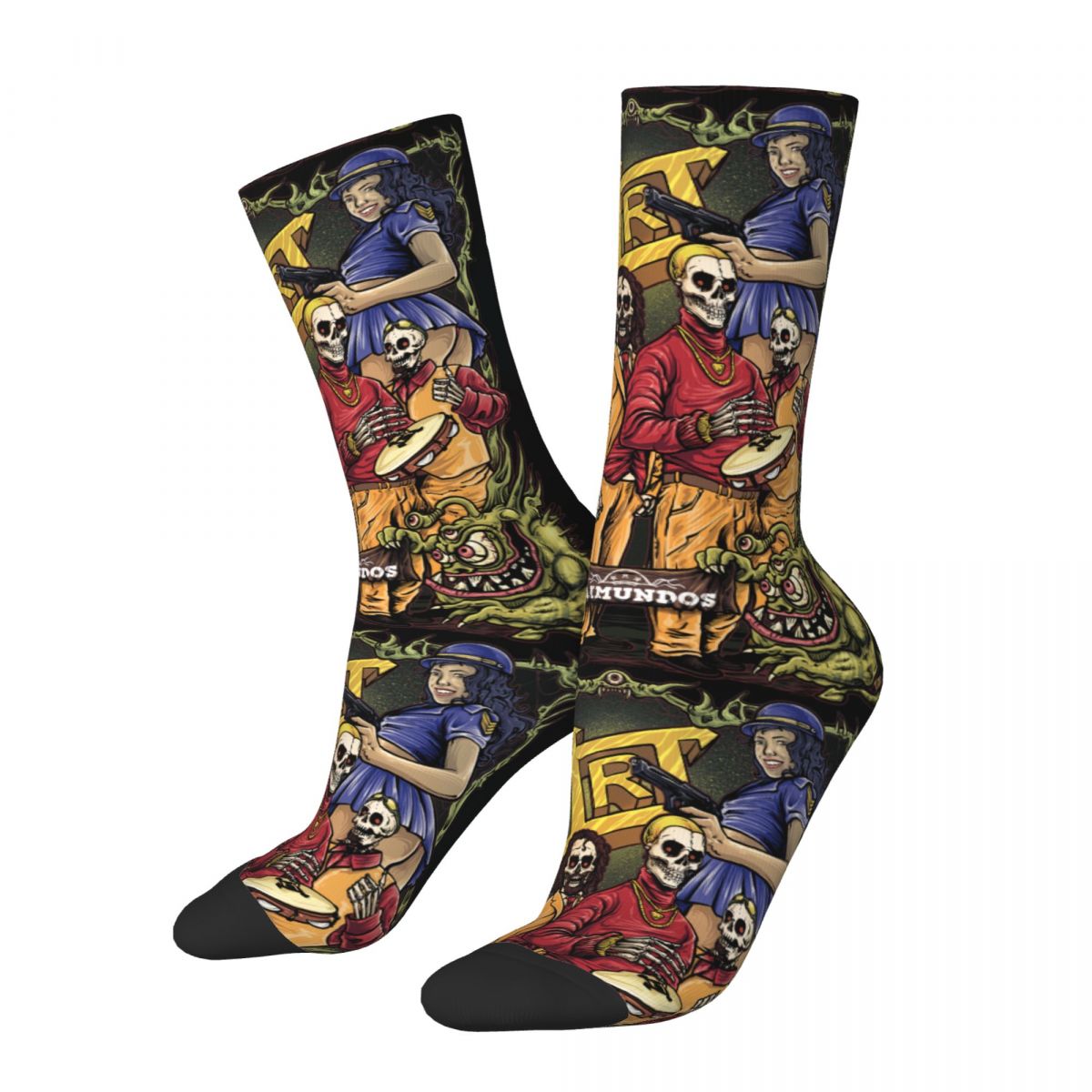 All Seasons Cool Men's Women's Raimundos Punk Band Socks Accessories Crew Socks Super Soft Birthday Present