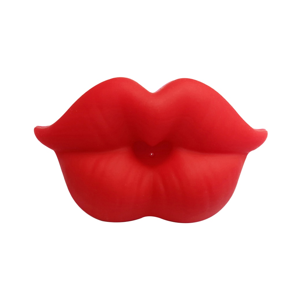 Silicone Baby Pacifier Soft Lip Soother Funny Infant Nipple Soother Joke Prank Newborn Toddler Nipple Teether Bottle Nozzl