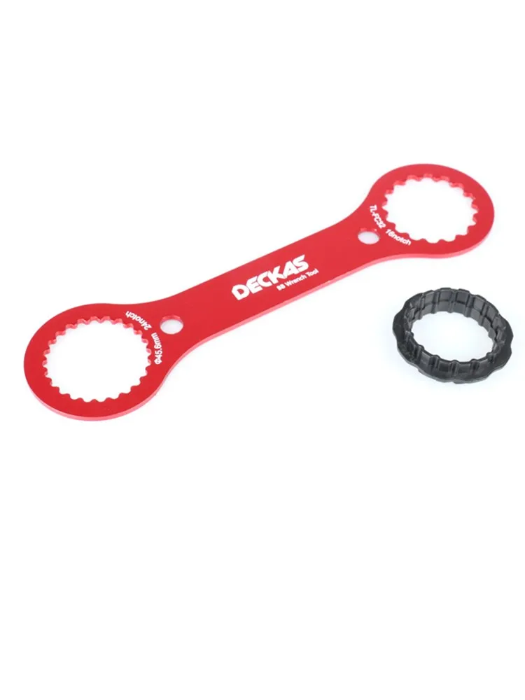 DECKAS Multifunctional BB Wrench Tool DW-018 249*64*3mm Red DUB/TL-FC32 Adaptor Of TL-FC25/TL-FC24