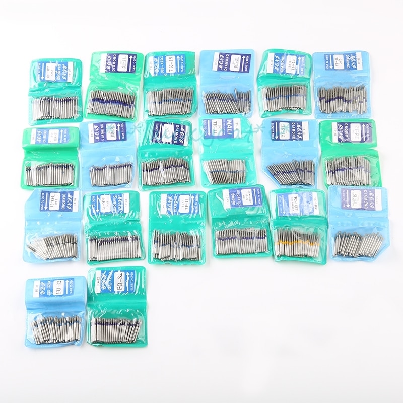 high quality 50Pcs/Bag durable Dental Diamond FG High Speed Burs For Polishing Smoothing 1.6MM polishing drill dental tool