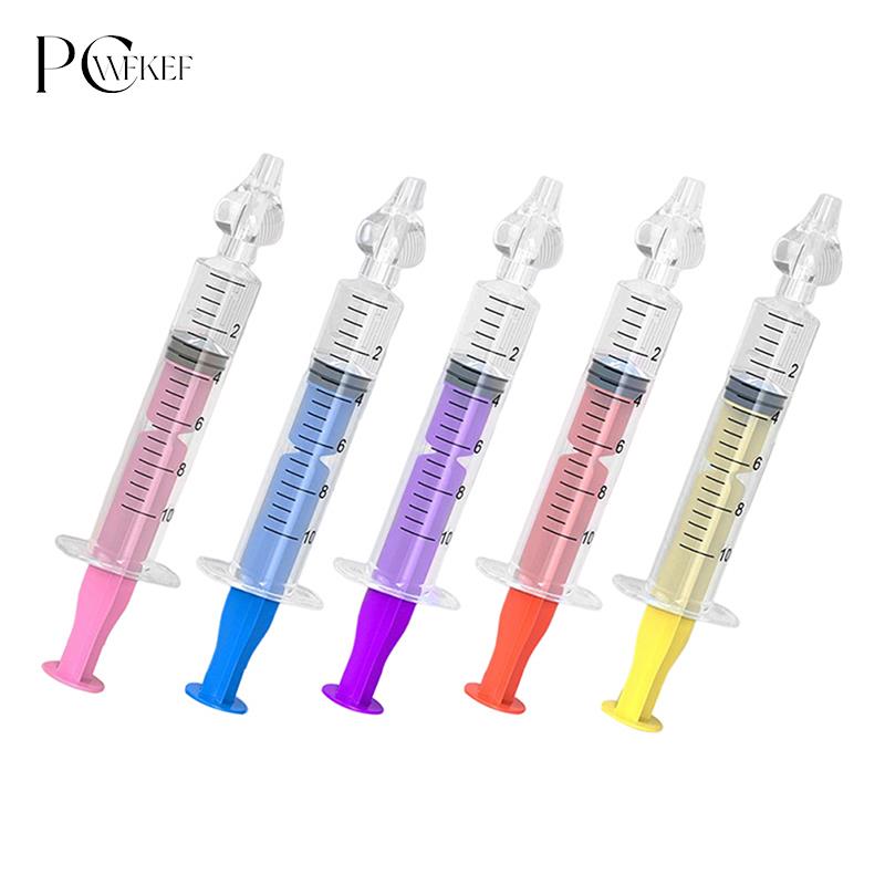 1PC 10ML Baby Syringe Silicone Nasal Aspirator Nasal For Baby Infant Safe Nasal Washer Needle Tube Cleaner Newborns Nose Cleaner