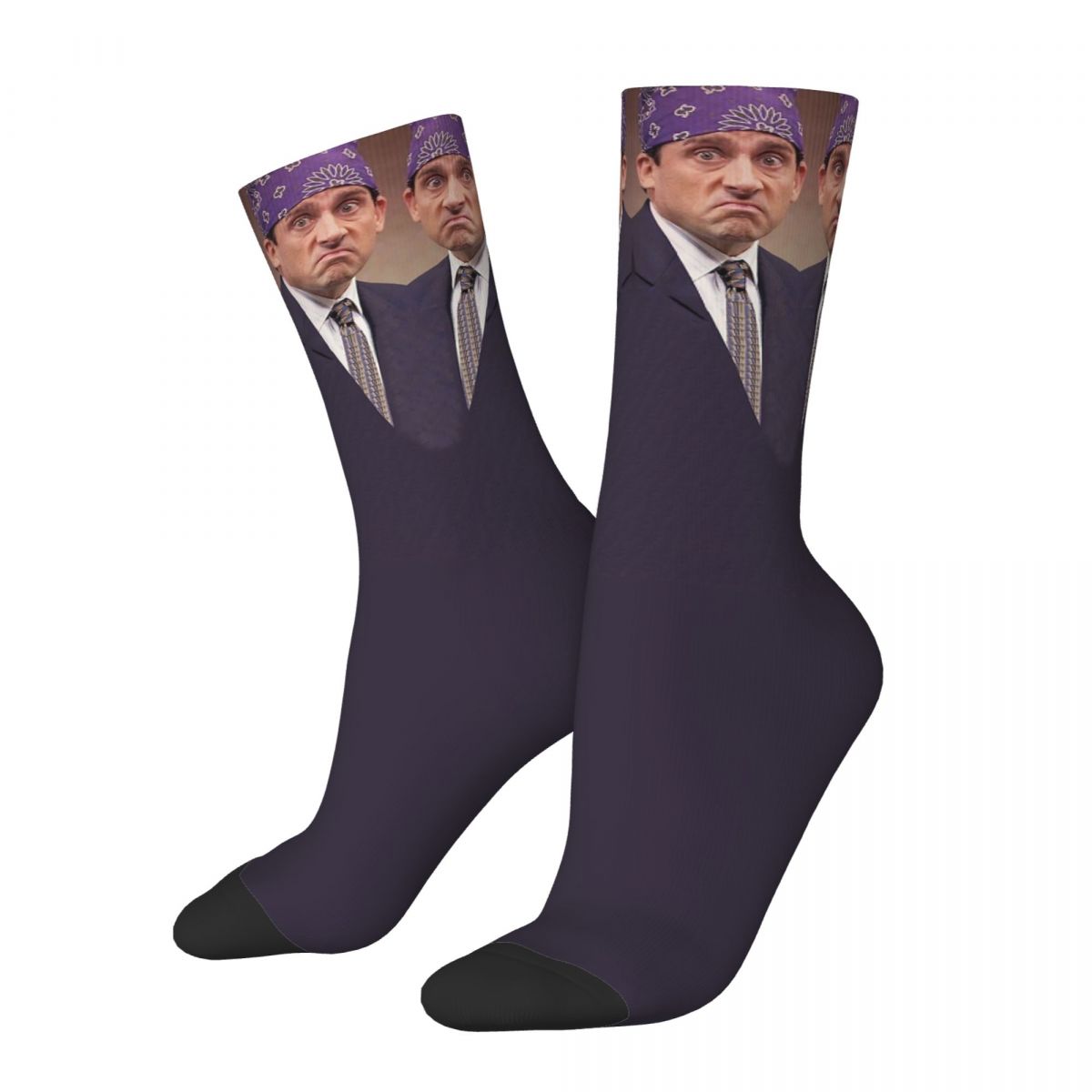 Fashion Male Men Sock Harajuku Prison Mike The Office Tv Show Sock Michael Scott Graphic Women Socks Spring Summer Autumn Winter