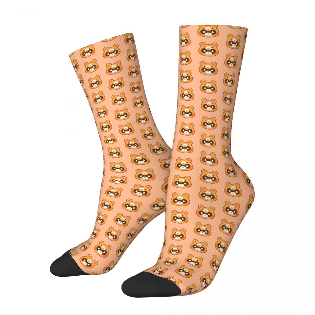 Genshin Impact Guoba Cara Men Women Socks Cycling Novelty Spring Summer Autumn Winter Stockings Gift