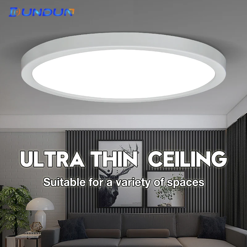 Ultrathin 0.9inch Led Ceiling Light 6W 9W 13W 18W 24W Ceiling lamps for living room 85-265V Led