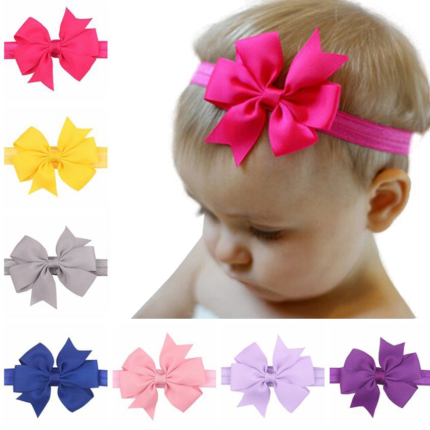 2022 Multi Color Headbands girl hair accessories baby hair band cute hair baby accessory newborn floral newborn baby headbands
