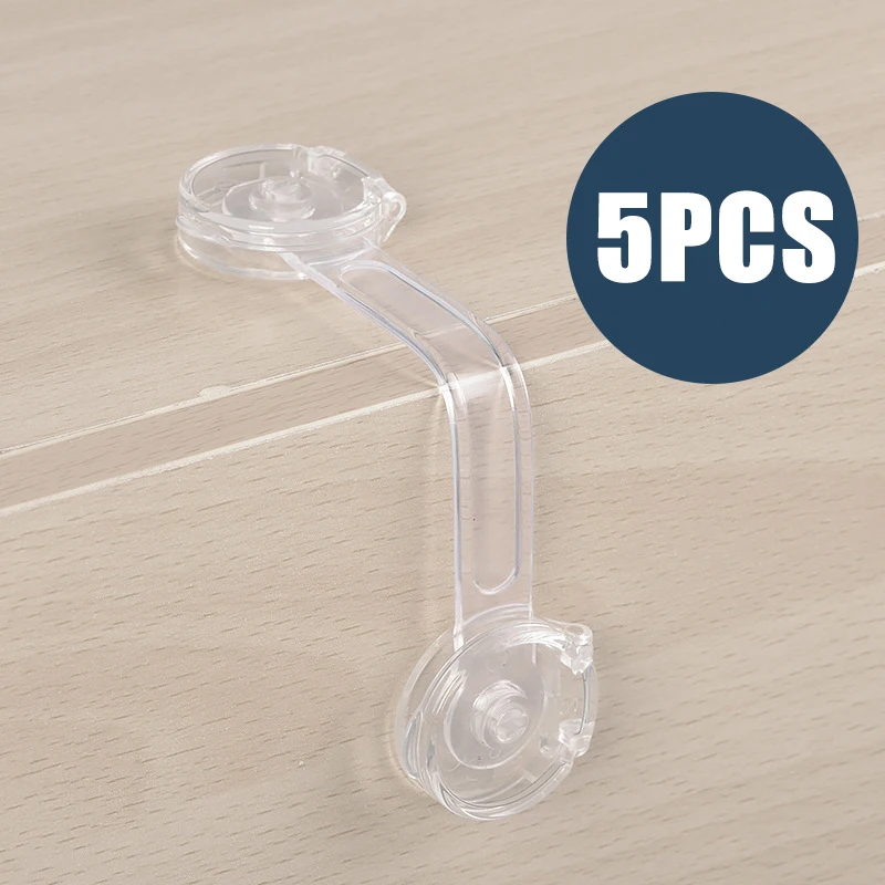 5PCS/Lot Baby Safety Lock Anti-opening Cabinet Door Refrigerator Locks Home Multi-functional
