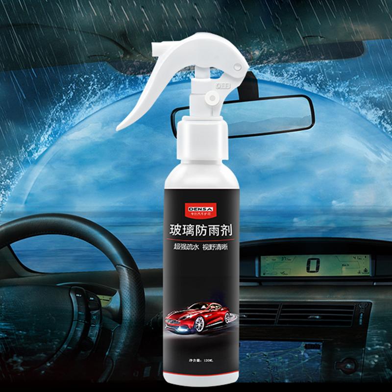 Anti-Rain For Cars Glass Water Resistant Spray Long Lasting Rear-View Mirror Resistant Agent With A Towel