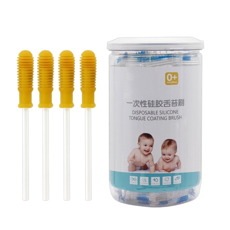 30 Pcs Baby Toothbrush, 0-2 Years, Soft Bristles, BPA Free Toddler Toothbrush