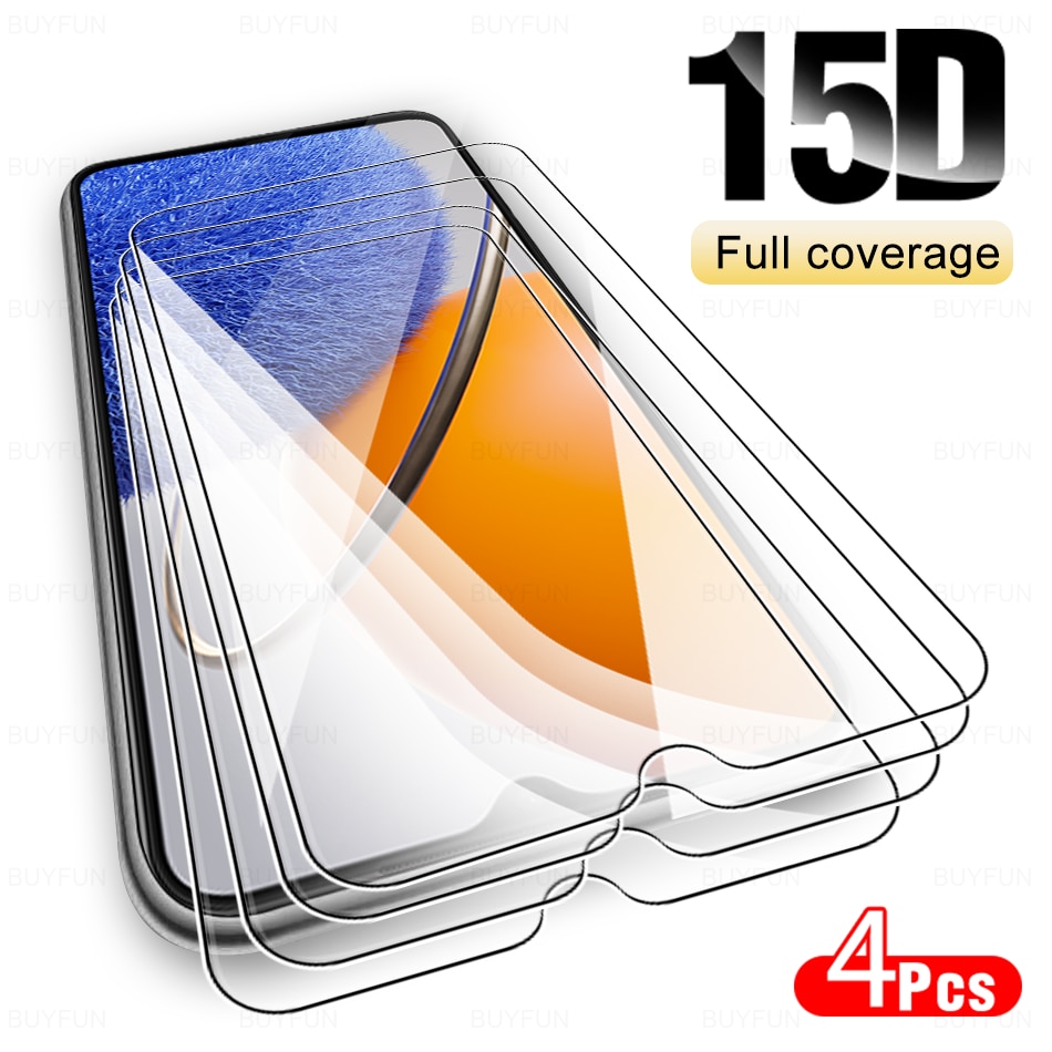 4pcs Safety Glass For Huawei Nova Y61 Tempered Glass Screen Protector Huawey Hauwei Enjoy 50z Novay61 Y 61 Enjoy50z 4G 6.52inch