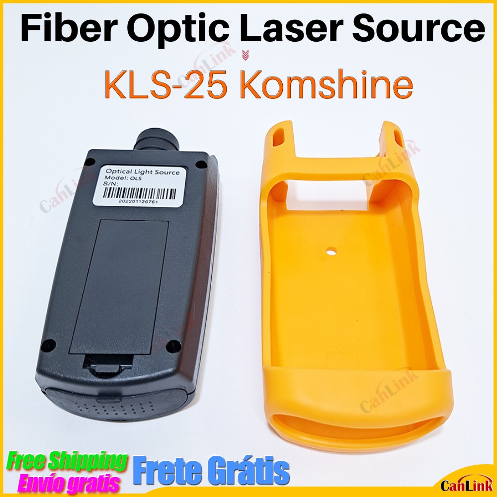1PCS KLS-25 Komshine Fiber Optic Source Singlemode 1310/1550nm Optical Light Source LED Function Maintance Tester