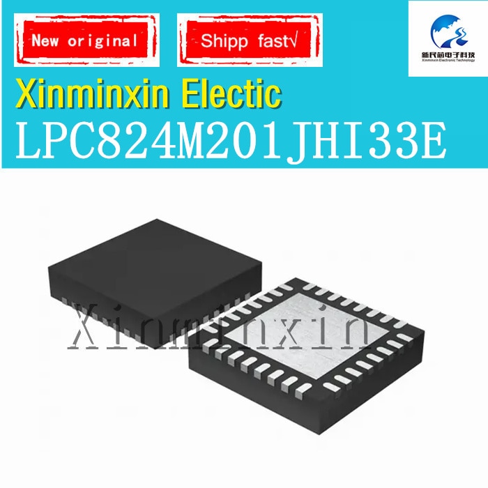 10PCS/lot LPC824M201JHI33E HVQFN-32 824J IC chip New Original
