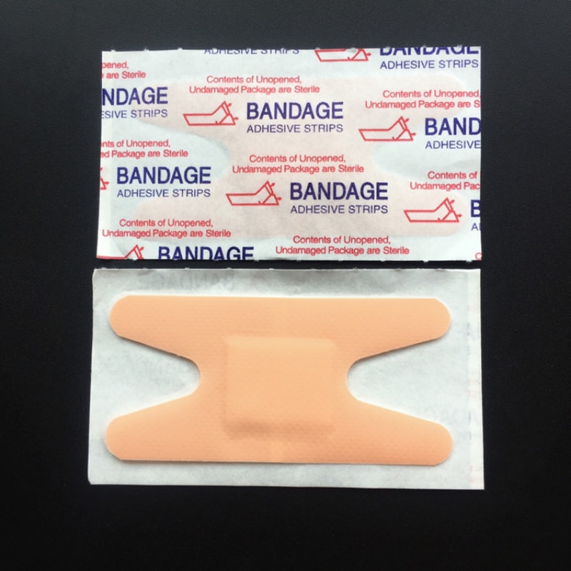 10pcs/set 75x38mm Band Aid Finger Bone Joint Wound Dressing Plaster PE Skin Patches First Aid Medical Strips Adhesive Bandages