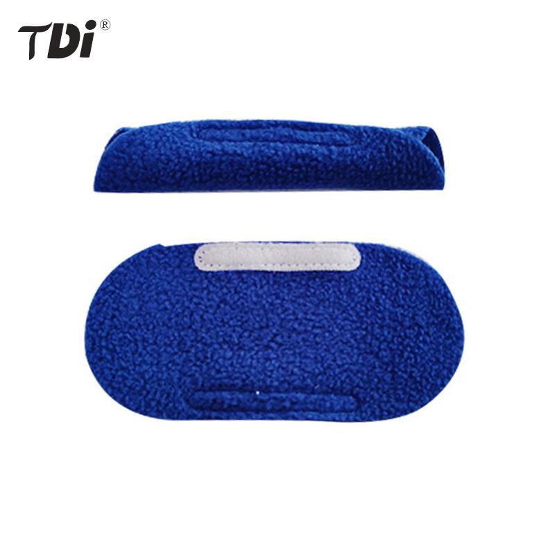 1Pair Cpap Headband Cover Mask Cover Face Suede Face Pad Sleep Mask Cushion Soft Mask Accessories