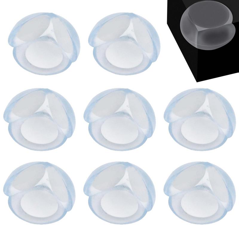 8Pcs Baby Safety Silicone Protector Table Corner Edge Protection Cover Children Anticollision Edge Child Furniture Corner Guards