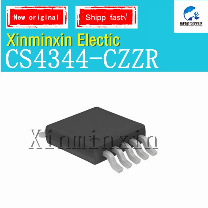 10PCS/lot CS4344 CS4344-CZZR 344C MSOP-10 IC chip New Original