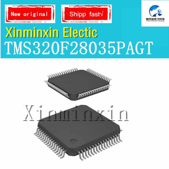 10PCS/lot TMS320F28035PAGT TMS320F28035 TQFP64 IC chip New Original