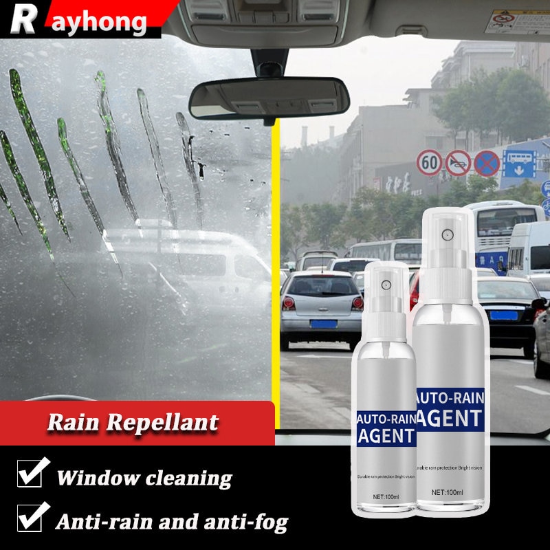 Auto Glass Film Coating Agent Waterproof Rainproof Anti-fog Spray Car Windshield Window Glass Coating Anti-fog Rainproof Agent