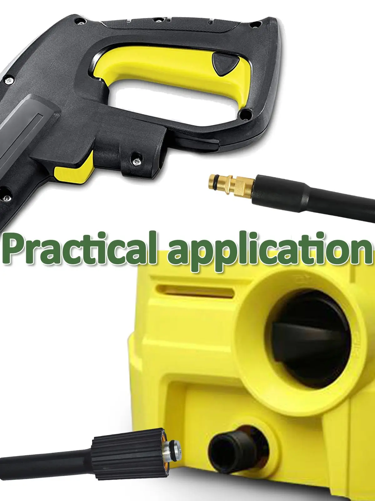 10m High Pressure Washer Hose Pipe Cord Water Cleaning Hose for Karcher Pressure Washer Sink