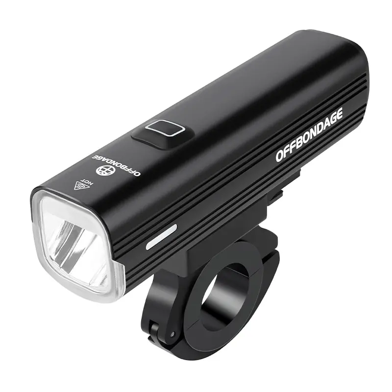 OFFBONDAGE Bicycle Light 1000Lumen Bike Headlight Power Bank Flashlight Handlebar USB Charging MTB
