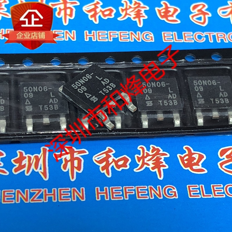 30pcs original new 50N06-09L SUD50N06-09L TO-252 60V 50A