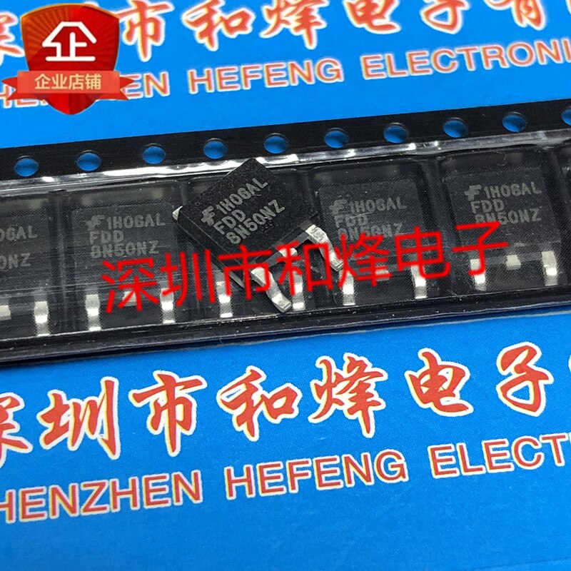30pcs original new FDD8N50NZ TO-252 500V 8A