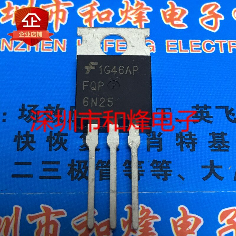 30pcs original new FQP6N25 TO-220 5.5A 250V