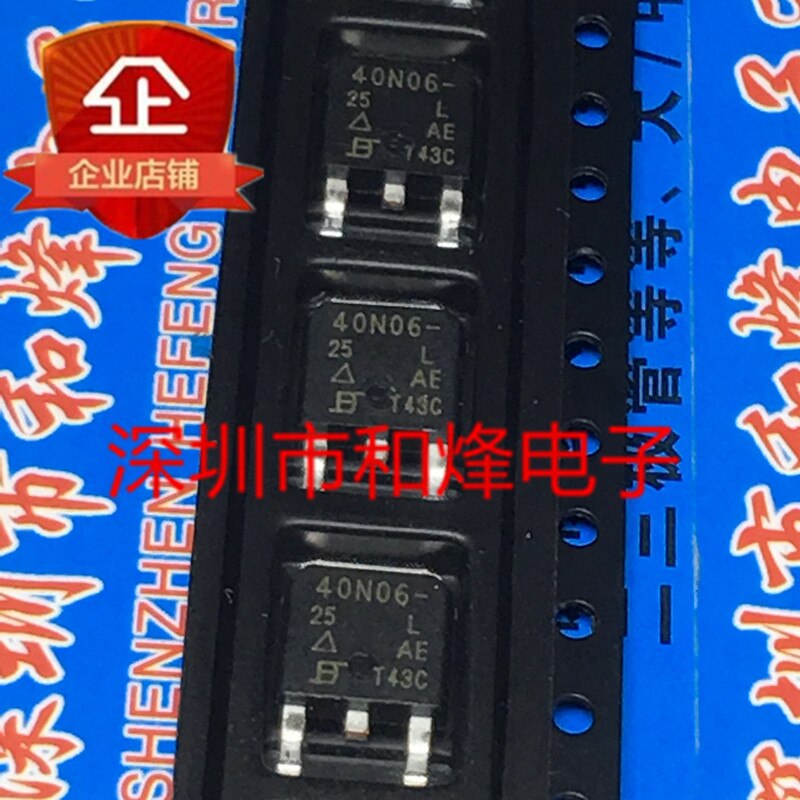 30pcs original new SUD40N06-25 TO-252 60V 40A