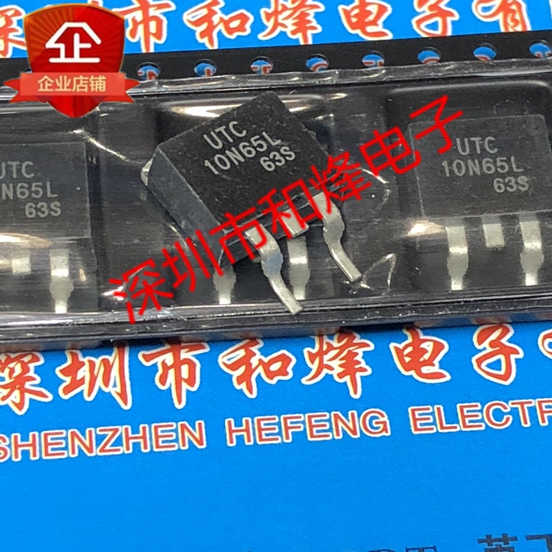 30pcs original new UTC10N65L TO-263