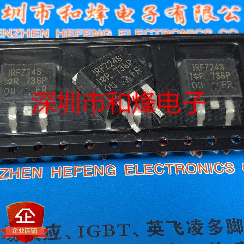 20pcs original new IRFZ24S TO-263 60V 17A