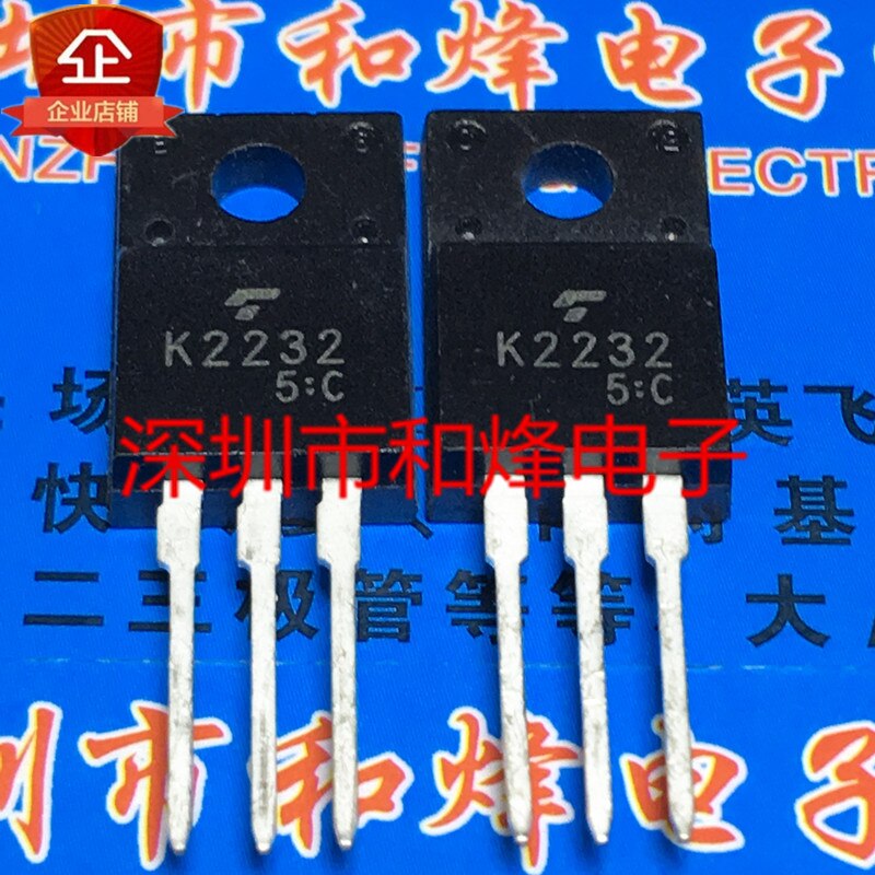 30pcs original new K2232 2SK2232 TO-220F 60V 25A