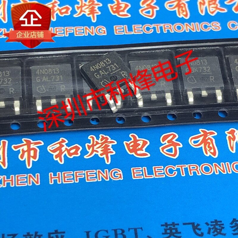 30pcs original new 4N0813 IPD50N08S4-13 TO-252 80V 50A