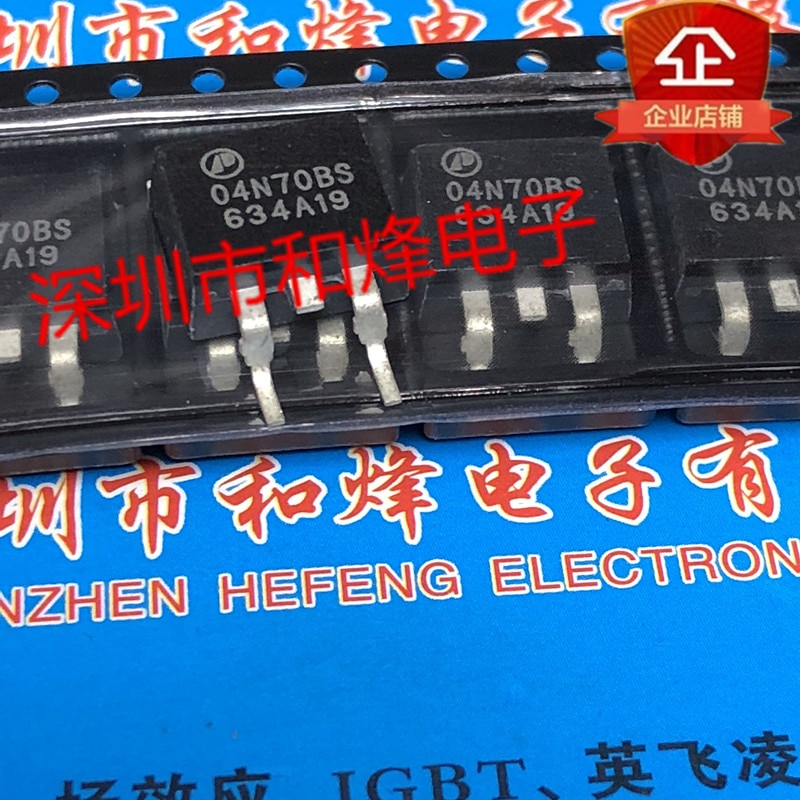 30pcs original new 04N70BS AP04N70BS TO-263 700V 4A