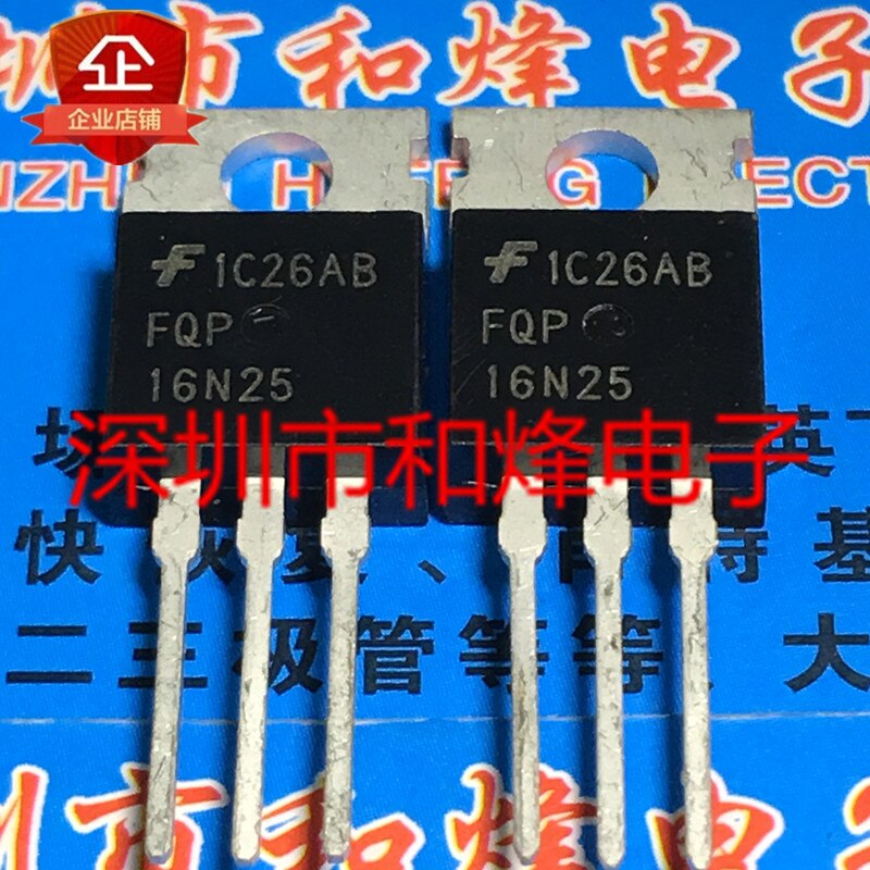 30pcs original new FQP16N25 TO-220 250V 16A