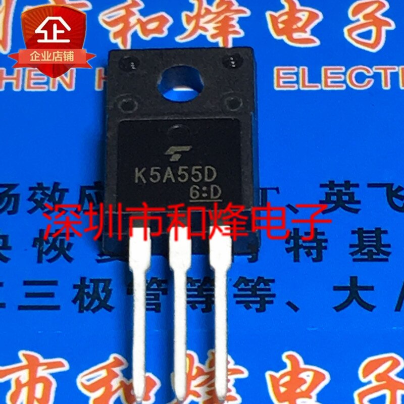 30pcs original new K5A55D TK5A55D TO-220F 550V 5A