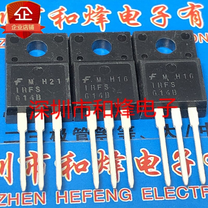 30pcs original new IRFS614B TO-220F 250V 2.8A
