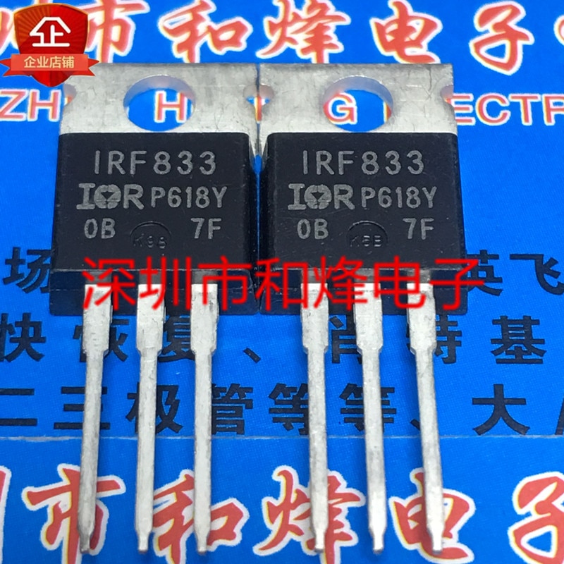 30pcs original new IRF833 TO-220 450V 4A