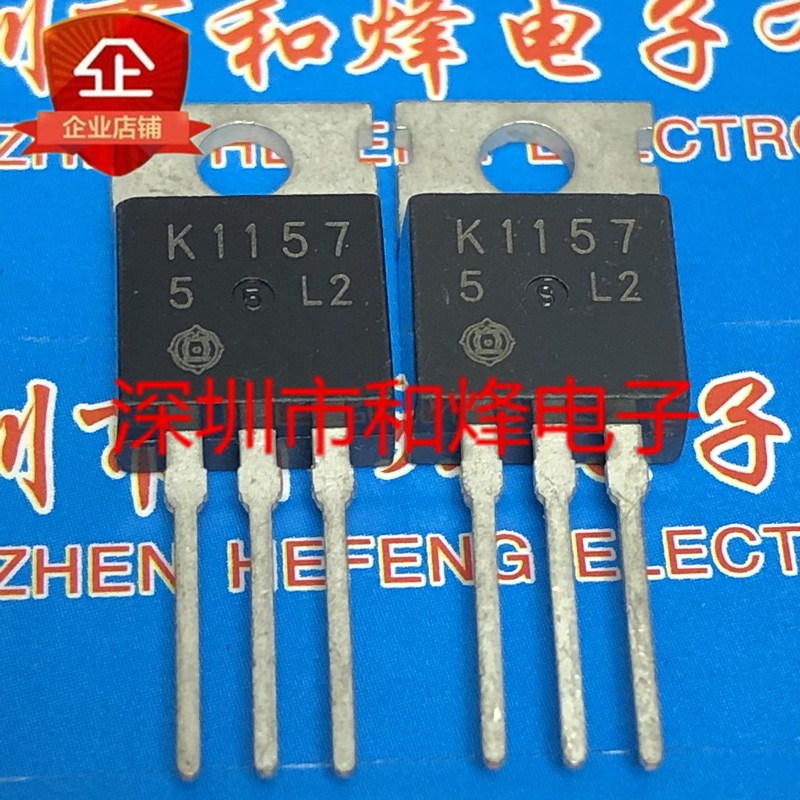 30pcs original new K1157 2SK1157 TO-220 450V 7A
