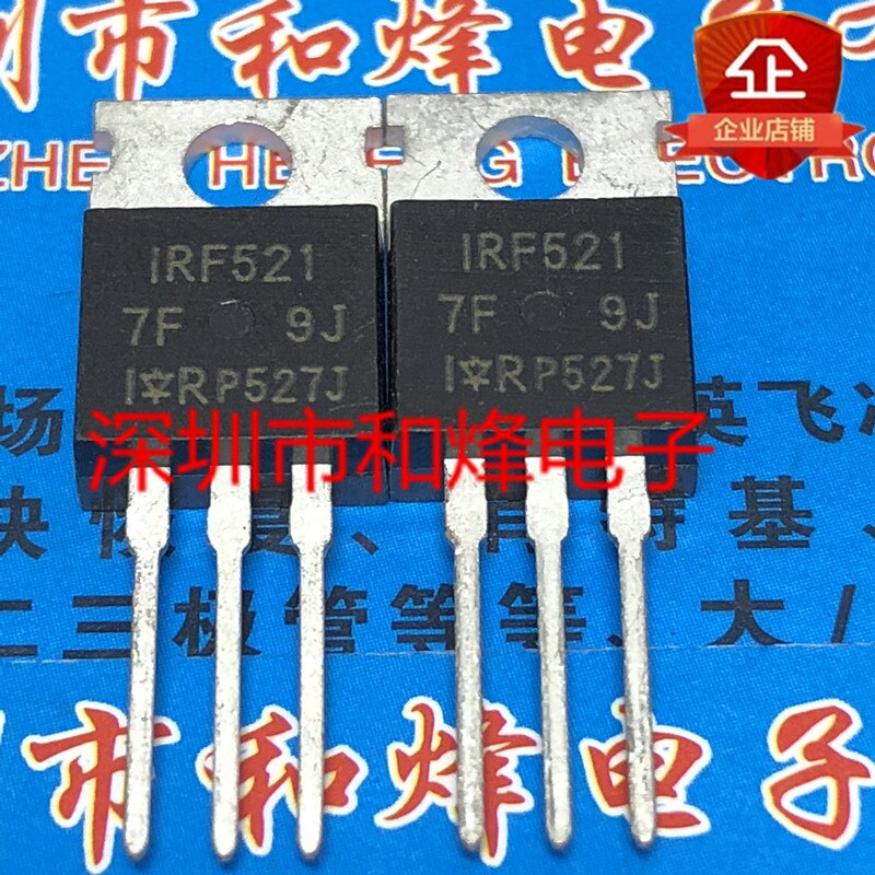 30pcs original new IRF521 TO-220