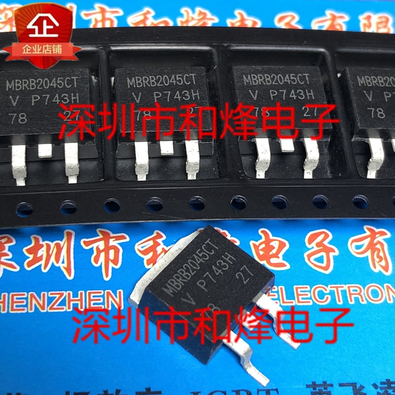 30pcs original new MBRB2045CT TO-263 45V 20A