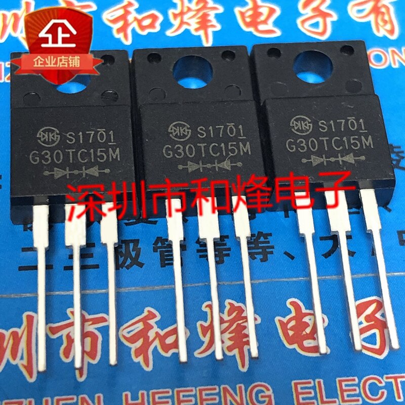 30pcs original new G30TC15M TO-220F 150V 30A