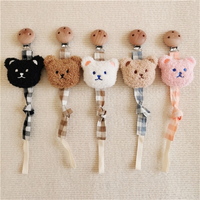 Portable Baby Pacifier Clips Universal Holder Leash for Boys & Girls Whole length 35cm/14-inch Lightweight Clip Gift A2UB