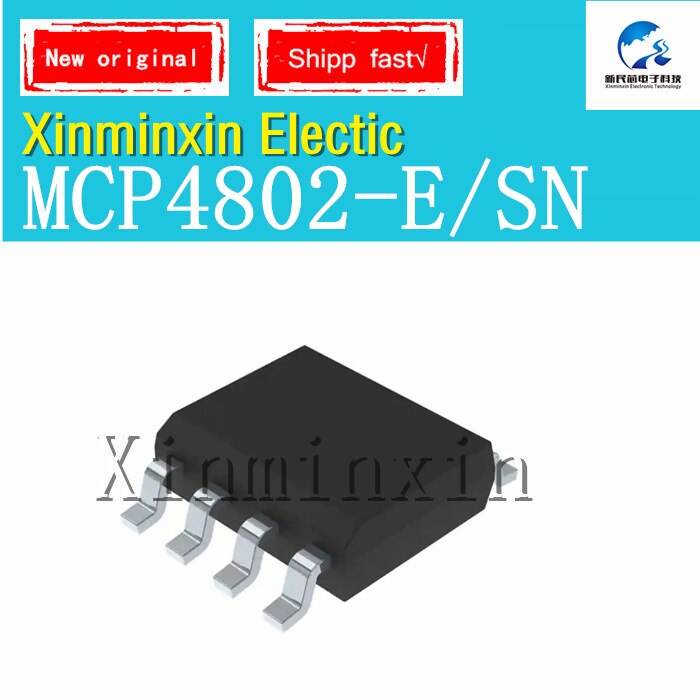 1PCS/lot MCP4802-E/SN SOP8 IC chip New Original