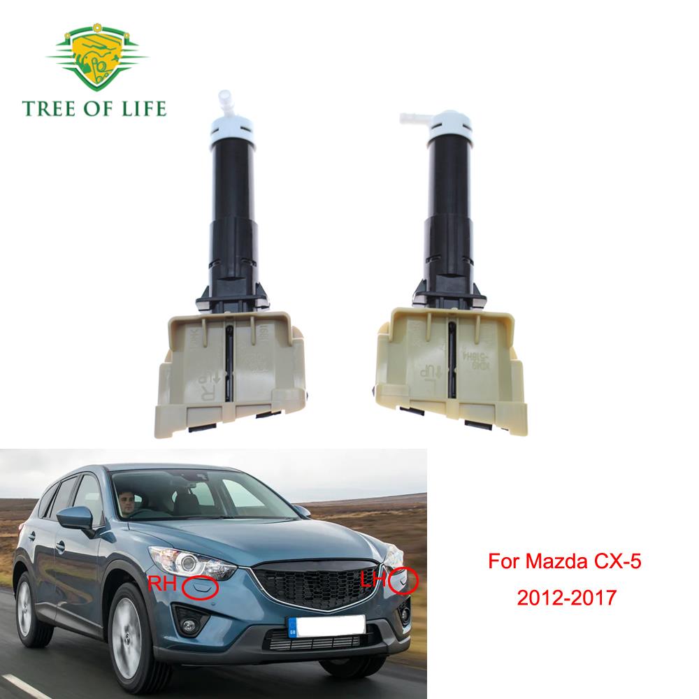 Front Headlight Washer Nozzle For Mazda CX-5 2012 2013 2014 2015 2016 2017 KD49-5182Y KD49-5182X KD49-518H4 KD49-518G4