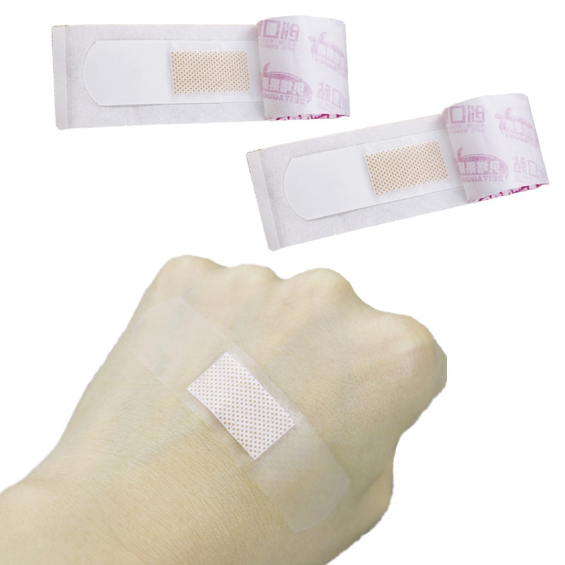 160pcs/set Transparent Band Aid for Children Adult First Aid Waterproof Patches Portable Wound Plaster Medical Strips Bandages