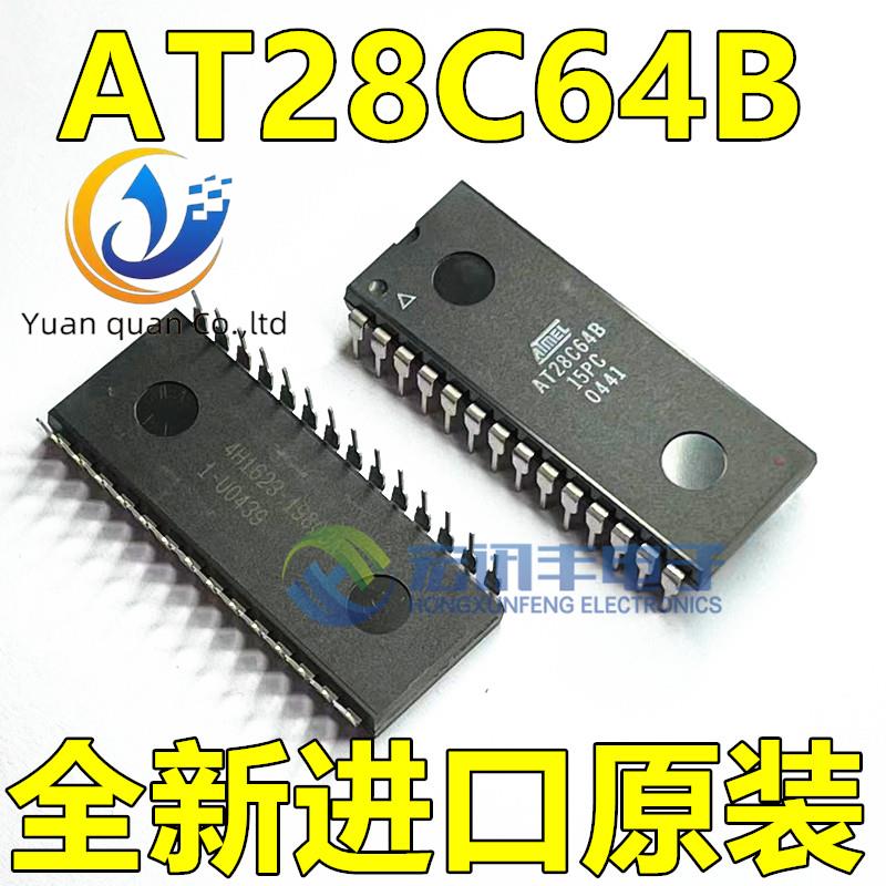 2pcs original new AT28C64B AT28C64B-15PC AT28C64B-15PU DIP-28