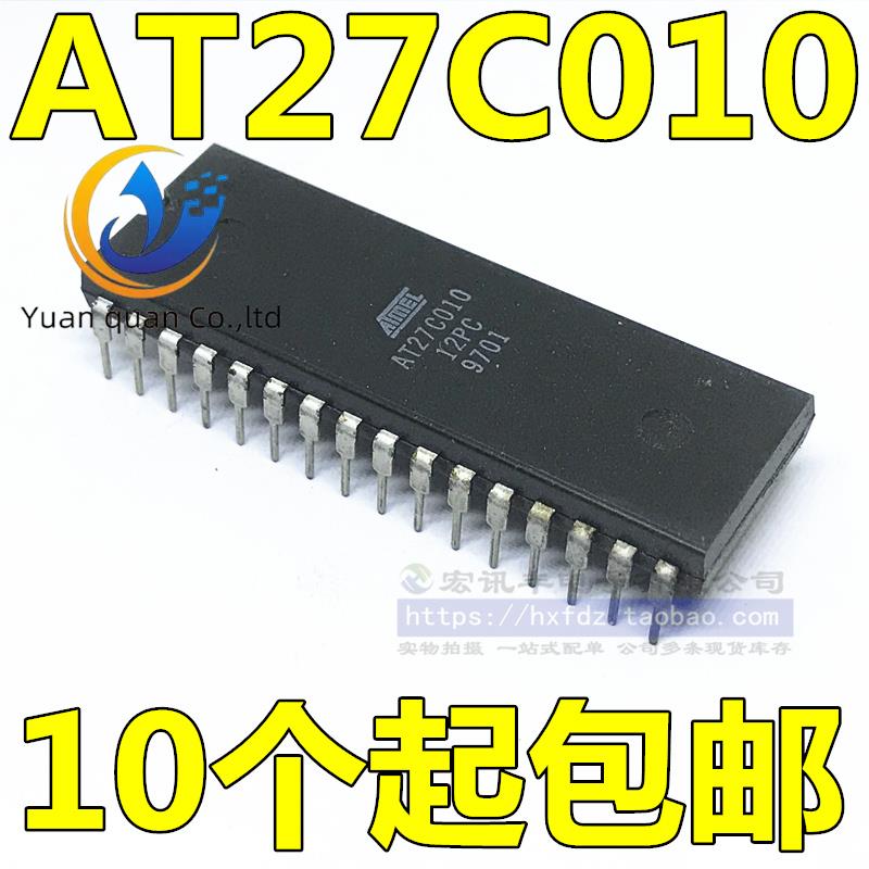 2pcs original new AT27C010-12PC AT27C010-12PU AT27C010-12PI AT27C010 DIP-32